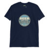 unisex-basic-softstyle-t-shirt-navy-front-698d1e5d80546.jpg Beer Always Tastes Better on a Boat – Funny Boater T-shirt