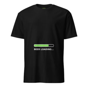Funny Beer Lover Gift for Men — "Beer Loading" Graphic Tee