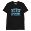 Funny Sports Fan Gift for Men - The True Measure of a Man
