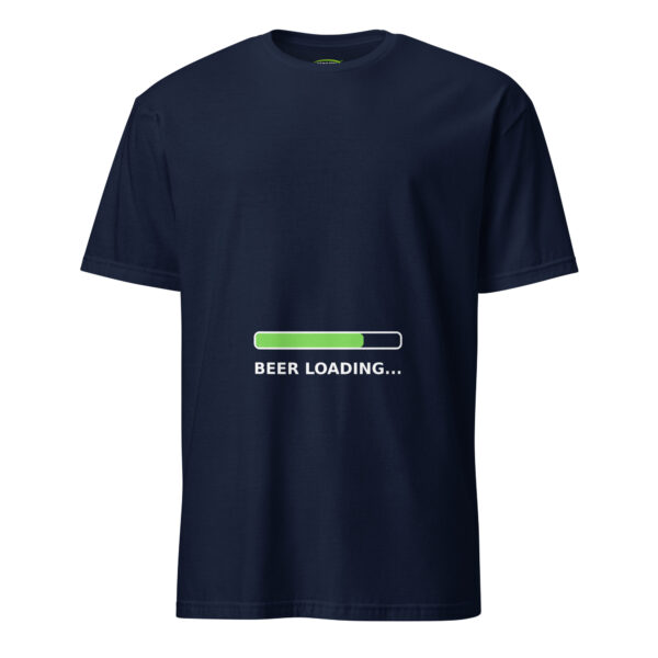 Funny Beer Lover Gift for Men — "Beer Loading" Graphic Tee