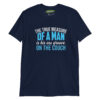 Funny Sports Fan Gift for Men - The True Measure of a Man