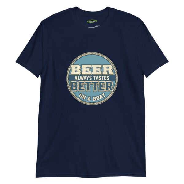 Funny Boater Gift for Men - Beer Always Tastes Better on a Boat